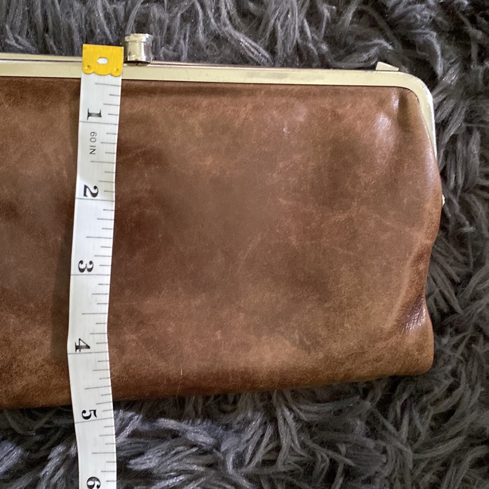 HOBO Brown Leather Clutch - Picture 10 of 10